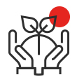 Re-investment earnings icon