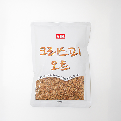 부셔진조각이 없는 구워진 크리스피오트(500g)