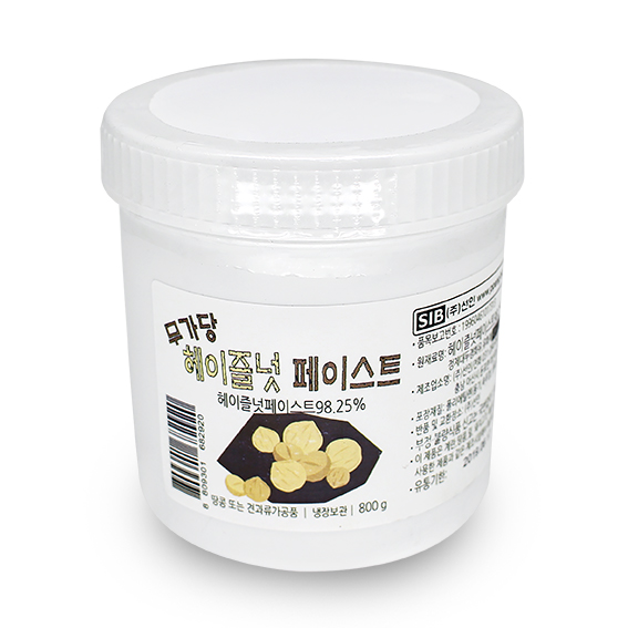 무가당헤이즐넛페이스트(800g)