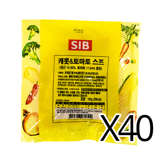 캐롯&토마토스프(180g)(40개입)