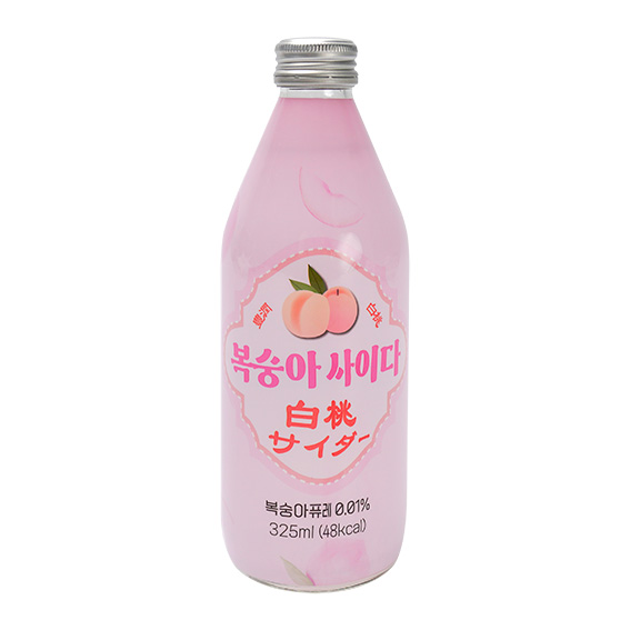 복숭아 과일사이다(325ml)