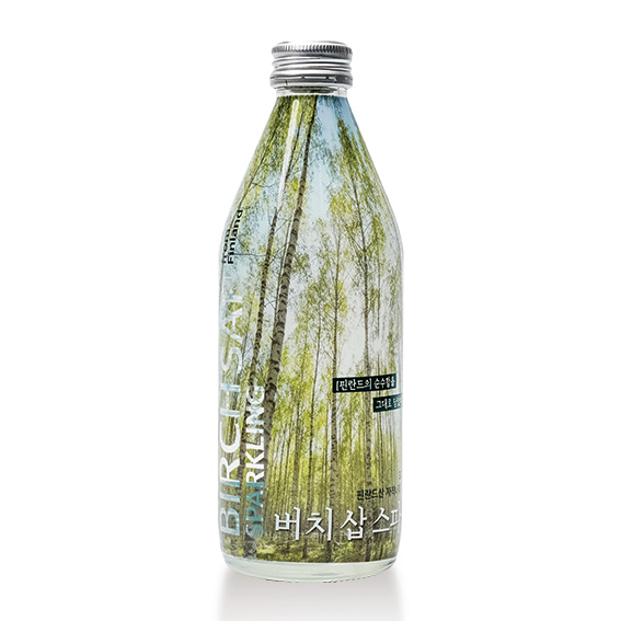 핀란드 유기농 자작나무 수액 음료