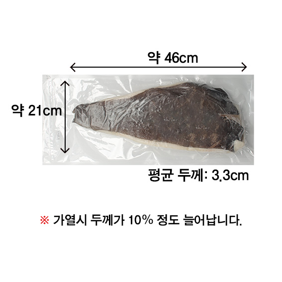 북극해 그린랜드 할리벗(대)