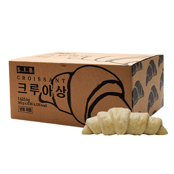 2차발효된 냉동 크루아상(대)65g*25개