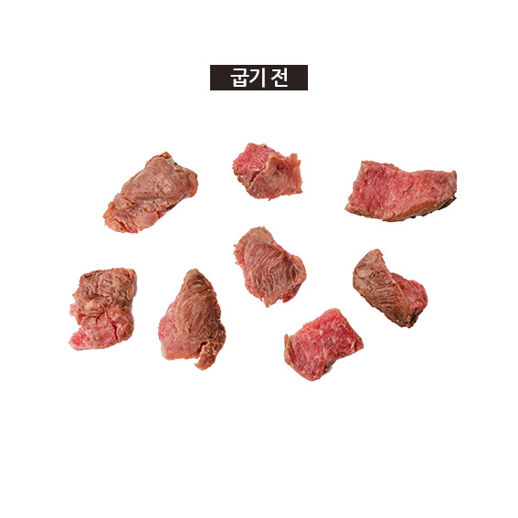 수비드 소고기 스테이크 조각