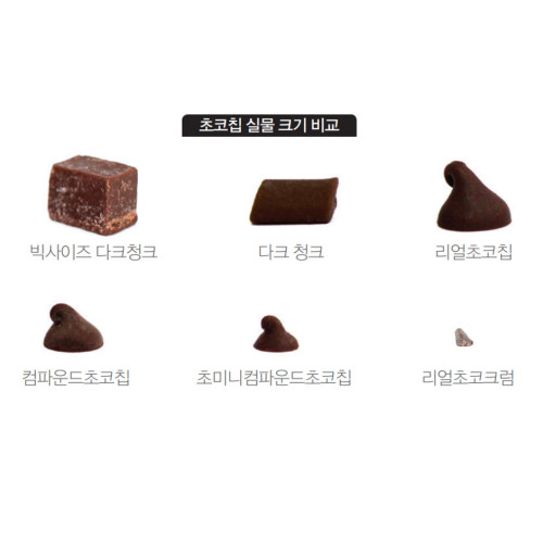 컴파운드 초코칩 10kg